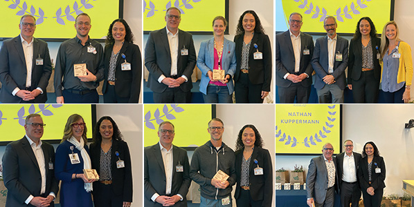 Collage of Sustainable Award Winners