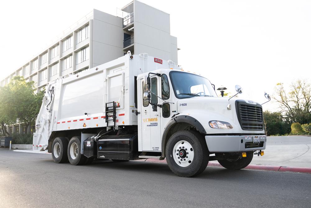 Compost truck